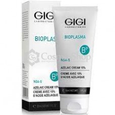 GiGi Bioplasma Azelaic Cream 15% (For Oily Skin)/  Терапевтический  крем 15% азелаиновой кислоты для жирной и проблемной кожи 30мл